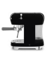 Ekspres do kawy Smeg z kolbą 50's Style Black ECF02BLEU