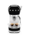 Ekspres do kawy Smeg z kolbą 50's Style Black ECF02BLEU