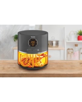 Tefal Ultra Fry Digital EY111B Pojedyńczy 4,2 l 1400 W Frytkownica na gorące powietrze Szary