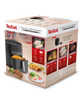 Tefal Easy Fry Grill & Steam FW2018 Pojedyńczy Autonomiczny 1700 W Frytkownica na gorące powietrze Czarny