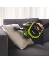 Polti Forzaspira Slim SR110 2-in-1 stick vacuum Bateria Suchy HEPA Bez worka Czarny, Limonka, Metaliczny