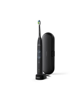 Philips 4500 series HX6830/53 szczoteczka elektryczna Dorosły Soniczna szczoteczka do zębów Czarny, Szary