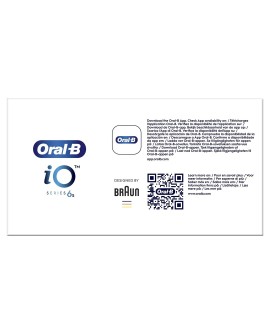 Oral-B iO 6 Dorosły Wibrująca szczoteczka do zębów Czarny