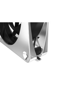Alphacool Apex Stealth Metall Obudowa komputera Wentylator 12 cm Chrom 1 szt.