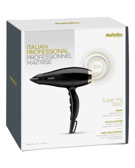 BaByliss Super Pro 2300 2300 W Czarny, Złoto