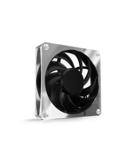 Alphacool Apex Stealth Metall Obudowa komputera Wentylator 12 cm Chrom 1 szt.