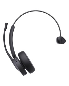 Yealink BH70 Mono Teams Zestaw słuchawkowy Bezprzewodowy Opaska na głowę Biuro/centrum telefoniczne USB Type-C Bluetooth Czarny