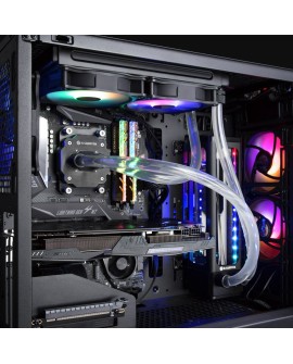 RAIJINTEK EOS 12 RBW ADD Płyta główna, Procesor Wentylator 12 cm Czarny, Biały 2 szt.