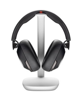 POLY Zestaw słuchawkowy Voyager Surround 85 UC z certyfikatem Microsoft Teams USB-C + przejściówka USB-C/A + podstawka ładująca