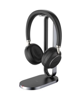 Yealink BH76 Zestaw słuchawkowy Bezprzewodowy Opaska na głowę Połączenia/muzyka USB Typu-A Bluetooth Podstawka do ładowania