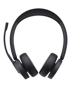 Yealink BH70 Dual Teams Zestaw słuchawkowy Bezprzewodowy Opaska na głowę Biuro/centrum telefoniczne USB Typu-A Bluetooth Czarny