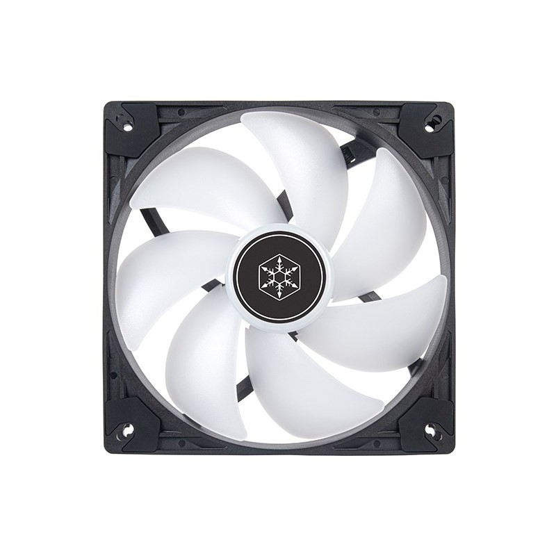 Silverstone VISTA 140 ARGB Płyta główna Wentylator 14 cm Czarny 1 szt.