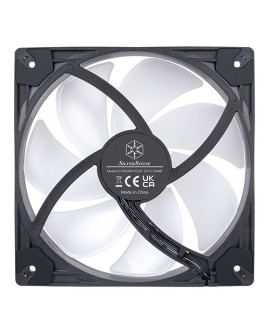 Silverstone VISTA 140 ARGB Płyta główna Wentylator 14 cm Czarny 1 szt.