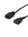 Silverstone VISTA 140 ARGB Płyta główna Wentylator 14 cm Czarny 1 szt.