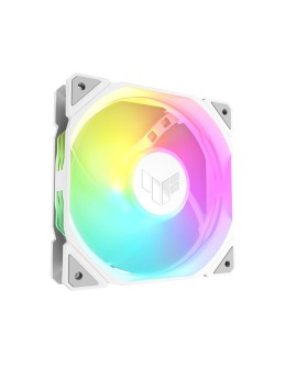 ASUS TUF GAMING TR120 ARGB REVERSE 3IN1 White Obudowa komputera Chłodnica powietrza 12 cm Biały