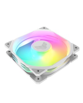 ASUS TUF GAMING TR120 ARGB REVERSE 3IN1 White Obudowa komputera Chłodnica powietrza 12 cm Biały