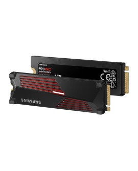 SSD PCIE G4 M.2 NVME 4TB W/HS/990 PRO MZ-V9P4T0CW SAMSUNG