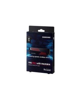 SSD PCIE G4 M.2 NVME 4TB W/HS/990 PRO MZ-V9P4T0CW SAMSUNG