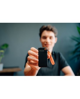 Dysk SSD zewnętrzny Verbatim Pocket SSD 1TB USB-C 3.2 Gen 2 czarny/pomarańczowy