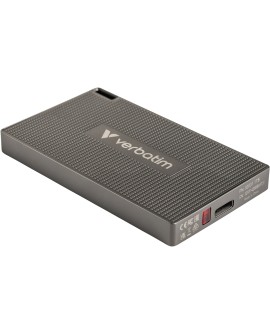 Verbatim 32031 Zewnętrzny dysk SSD 1 TB USB Type-C USB 3.2 Gen 2x2 Szary