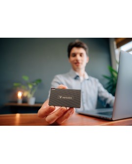 Verbatim 32031 Zewnętrzny dysk SSD 1 TB USB Type-C USB 3.2 Gen 2x2 Szary