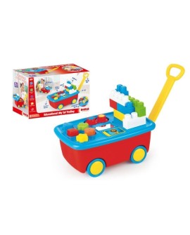 DOLU edukacyjny wózek z klockami 5099 50991