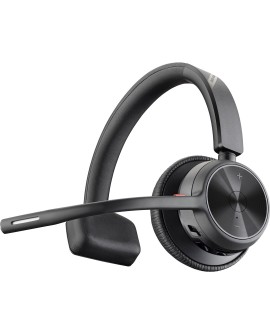 POLY Jednouszny zestaw słuchawkowy USB A Voyager 4310 + przejściówka BT700 USB-A + podstawka ładująca