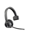 POLY Jednouszny zestaw słuchawkowy USB A Voyager 4310 + przejściówka BT700 USB-A + podstawka ładująca