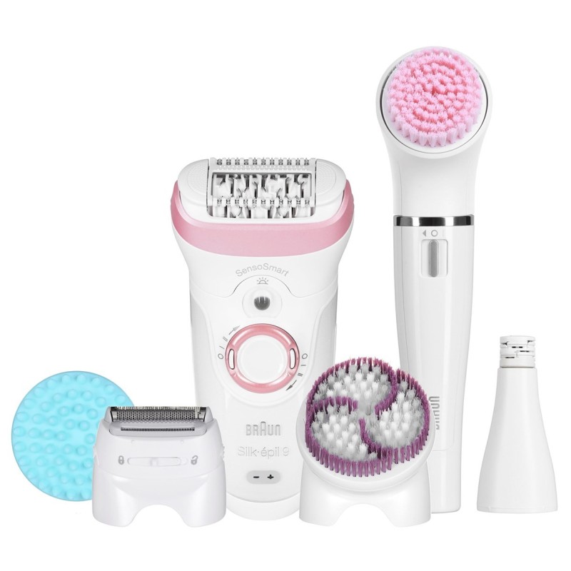 Depilator z pęsetami Braun Silk-epil SensoSmart 9-985BS
