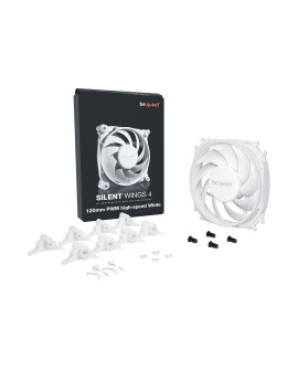 Wentylator BE QUIET! SILENT WINGS 4 120mm PWM high-speed White