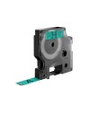 DYMO D1 - Standard Etykiety - Czarny na zielonym - 12mm x 7m