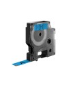 DYMO D1 - Standard Etykiety - Czarny na niebieskim - 12mm x 7m