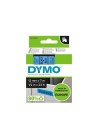 DYMO D1 - Standard Etykiety - Czarny na niebieskim - 12mm x 7m