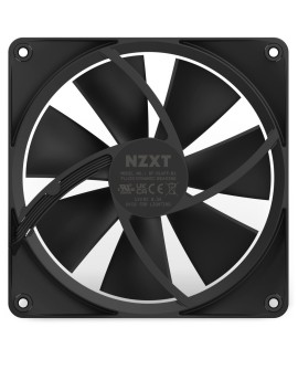 NZXT F140 RGB Obudowa komputera Wentylator 14 cm Czarny 1 szt.