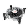 Akasa AK-CC6601EP01 system chłodzenia komputerów Procesor Radiator 7,5 cm Aluminium, Czarny 1 szt.