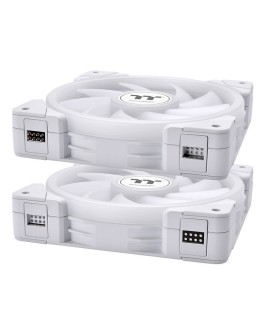 Thermaltake SWAFAN EX12 ARGB Obudowa komputera Chłodnica powietrza 14 cm Biały 3 szt.