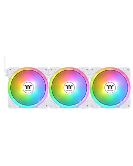 Thermaltake SWAFAN EX12 ARGB Obudowa komputera Chłodnica powietrza 14 cm Biały 3 szt.