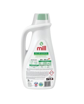 MILL Żel do prania tkanin UNIWERSALNY 3l, 60 prań (opak.zb 4 szt.)