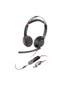 Poly Blackwire 5220 Stereo USB-C Headset +3.5mm Plug +USB-C/A Adapter (Bulk)