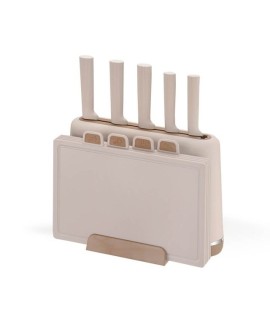 Zestaw noży i desek MR-1412-BEIGE MAESTRO