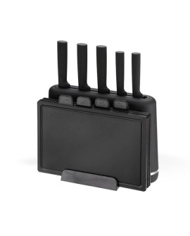 Zestaw noży i desek MR-1412-BLACK MAESTRO