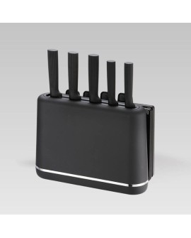 Zestaw noży i desek MR-1412-BLACK MAESTRO
