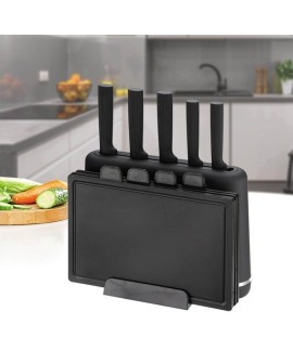 Zestaw noży i desek MR-1412-BLACK MAESTRO
