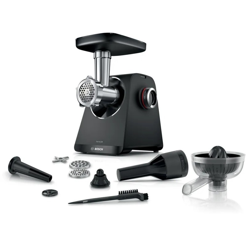 Bosch Maszynka do mięsa MFWS430B Black Number of speeds 2 Throughput (kg/min) 2.5