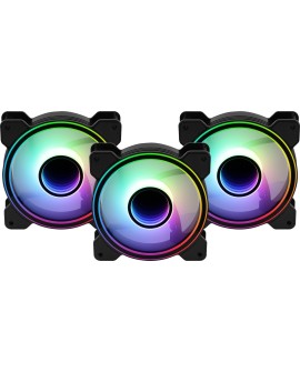 Wentylator + Hub AEROCOOL PGS MIRAGE 12 ARGB PRO (3x120)