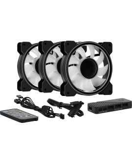 Wentylator + Hub AEROCOOL PGS MIRAGE 12 ARGB PRO (3x120)