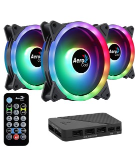 WENTYLATOR AEROCOOL PGS DUO 12 PRO ARGB (3x120)