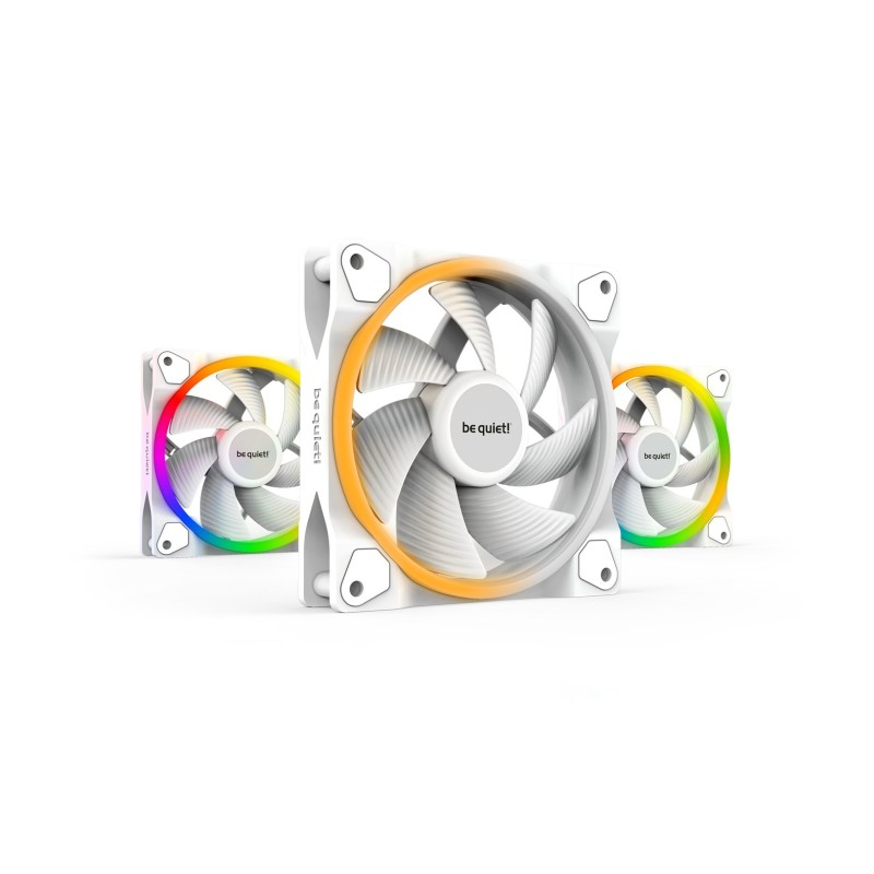 Wentylator be quiet! LIGHT WINGS White 120mm PWM Triple-Pack