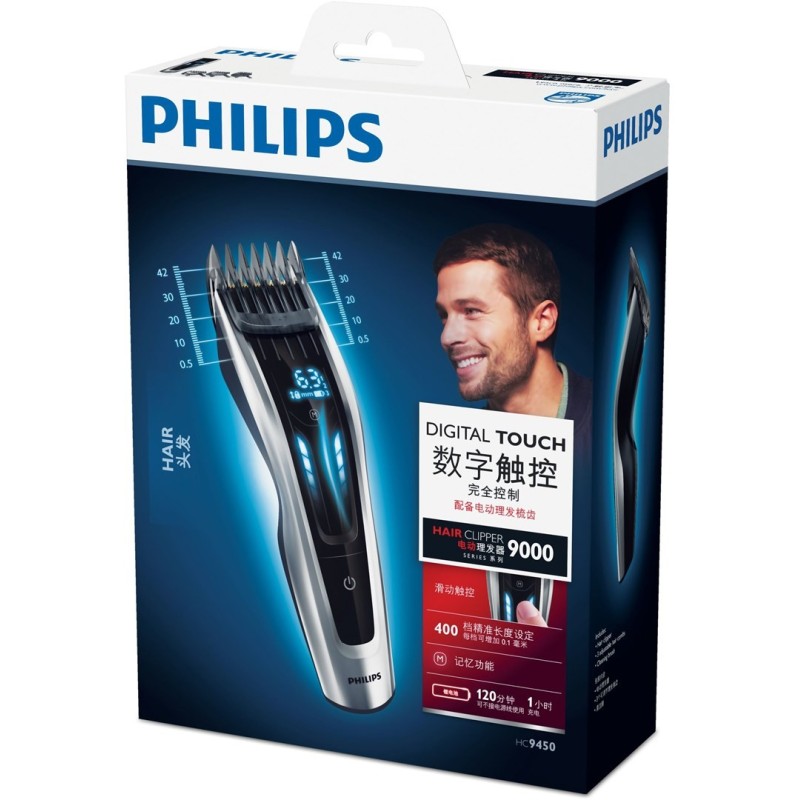 Maszynka do strzyżenia Philips HC9450/15 (kolor czarny) (WYPRZEDAŻ)