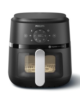 Philips 2000 series NA221/00 Frytownica z serii 2000 o pojemności 4,2 l (srebrna)